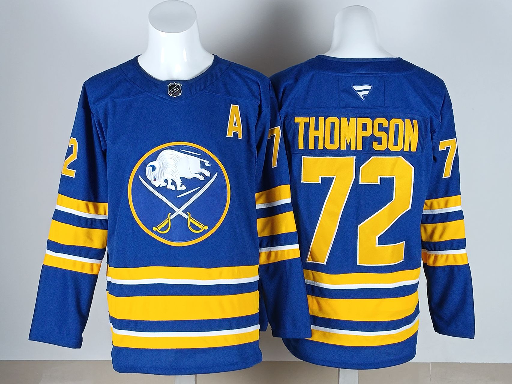 Men 2026 Buffalo Sabres #72 Thompson Blue NHL Jersey style 01